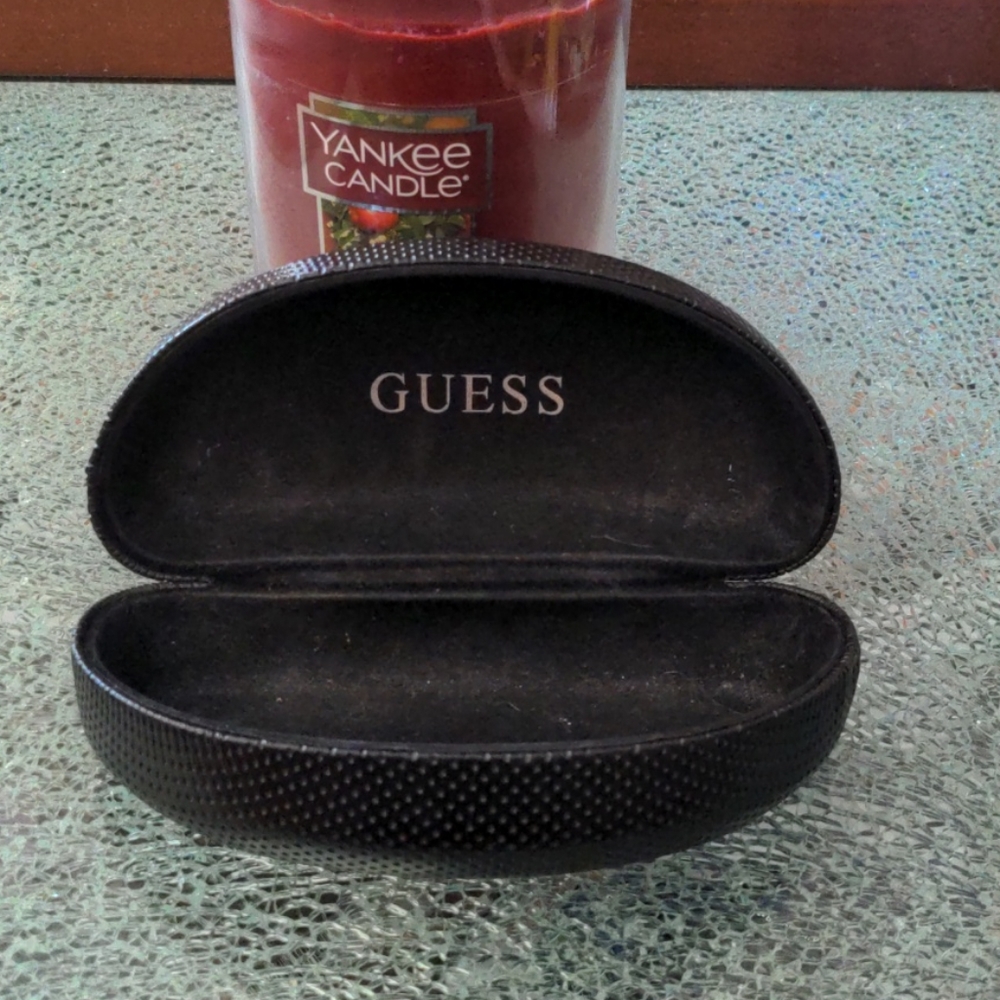 Guess sunglass case